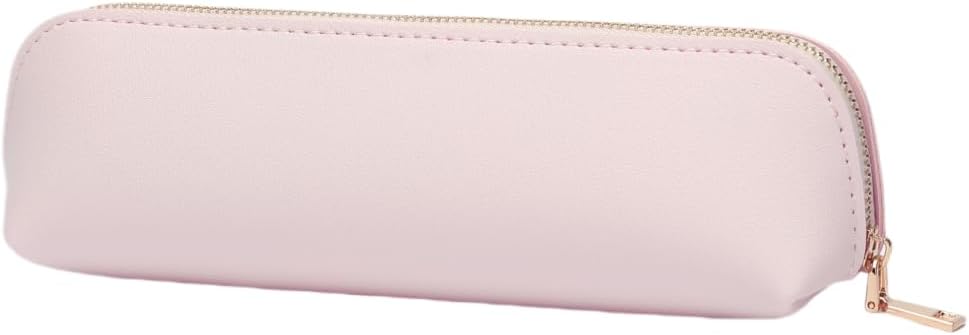 Canvas Pencil Case Cotton Canvas and Simple Multifunctional Pencil Bag Zipper Portable Storage (Black)