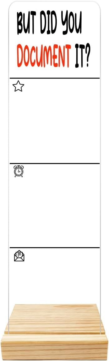 Monitor Memo Board Computer Monitor Memo Board Acrylic for Computer Monitors No Screen Damage Office Desk Accessories with Removable Design 12.6X 3.15 x 0.2 inches