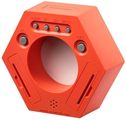 Home & Office Timer with Clock, 5,15, 30, 45, 60 Minute Preset Countdown Timer, Easy-to-Use Time Management Tool (Cyan)