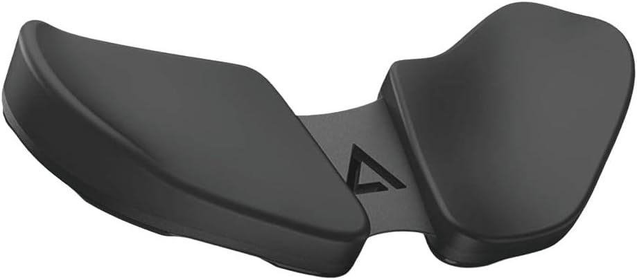 DELTAHUB Carpio 2.0 - Right-Handed Truly Ergonomic Wrist Rest for Mouse, Carpal Tunnel Support, Pain Relief, Anti-Fatigue, Easy Glide, Sleek, Office, Computer, Laptop, Gaming - Large, Black