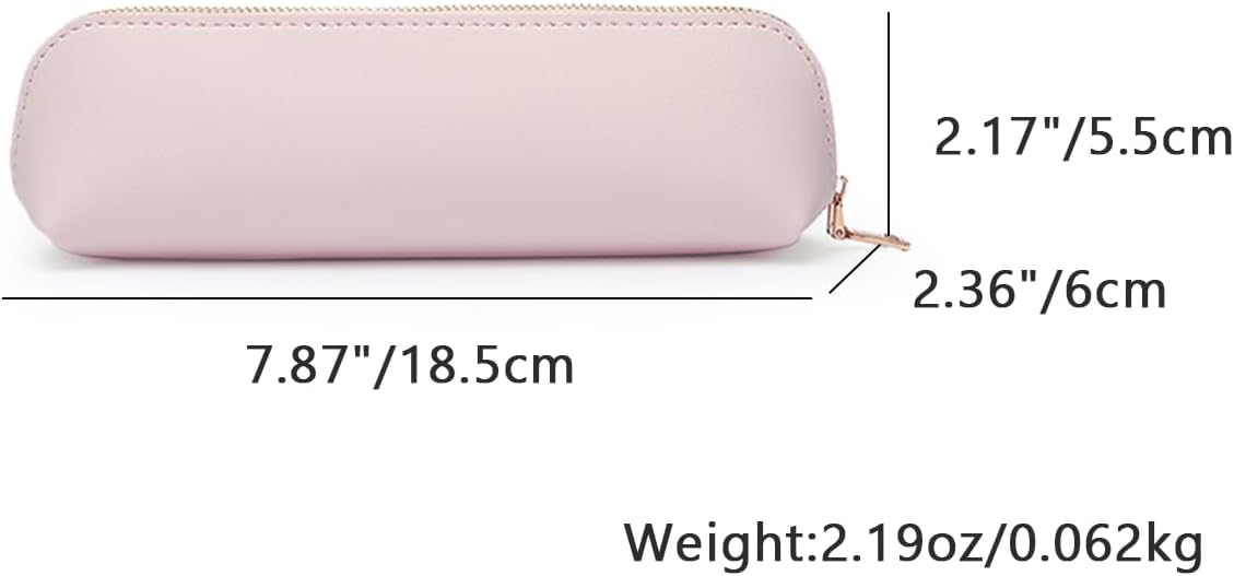 Canvas Pencil Case Cotton Canvas and Simple Multifunctional Pencil Bag Zipper Portable Storage (Black)