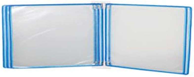 Wall Mount Reference Display System, Document Display Holders a4 with 5 Panels and 10 Pockets for 35 * 24 4.5CM,Folders(Large)