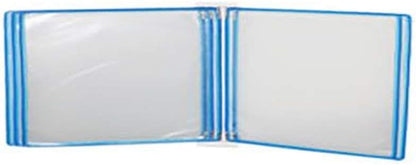 Wall Mount Reference Display System, Document Display Holders a4 with 5 Panels and 10 Pockets for 35 * 24 4.5CM,Folders(Large)