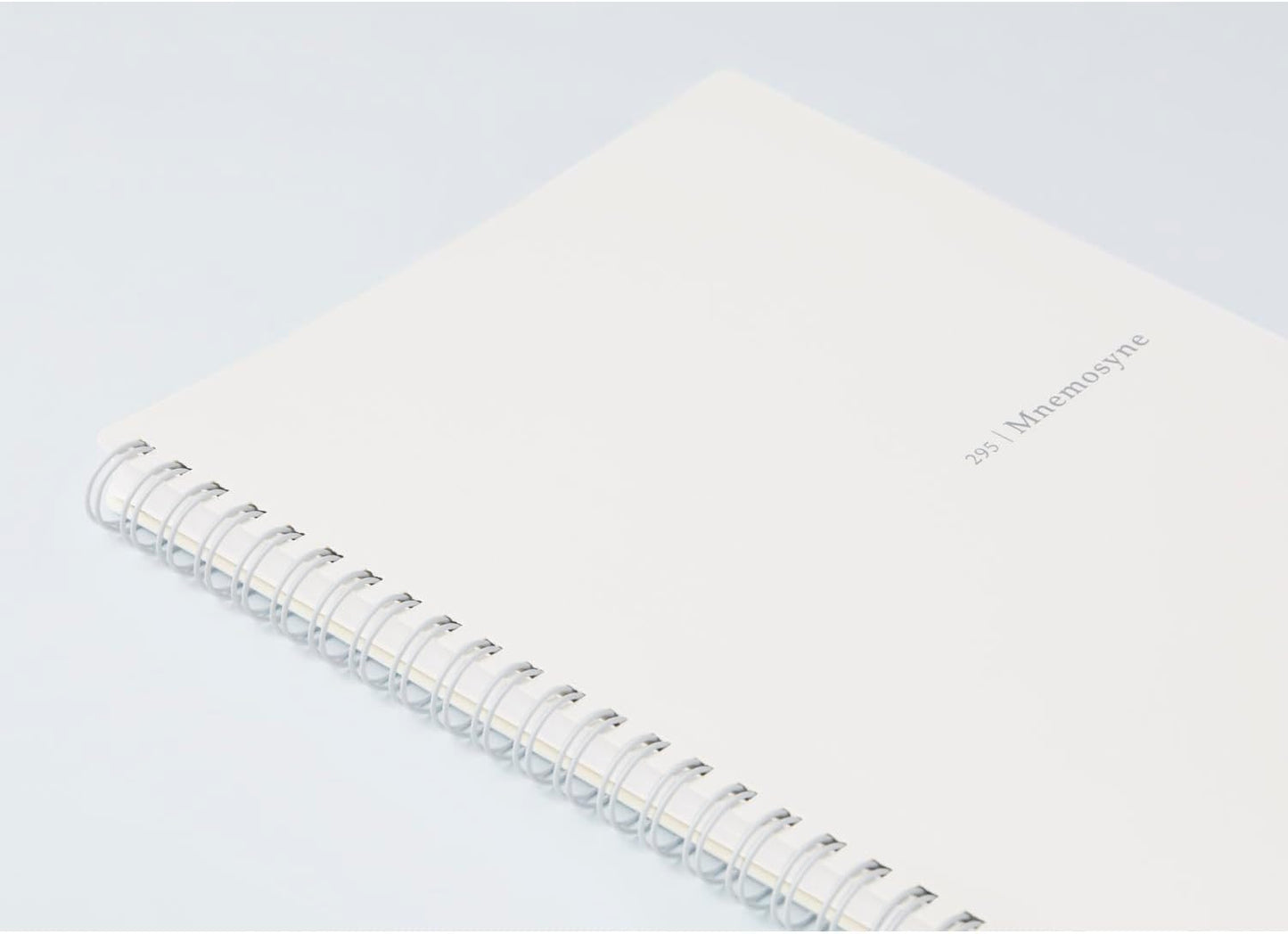 Maruman Mnemosyne Lined Notebook- Vertical A5, 5.83" x 8.27", 70 Sheets / 140 Pages, 7mm College Ruled With Center Line Journal, Perforated Pages & Wire-Bound to Lay Flat, Black, Made in Japan - Colors A