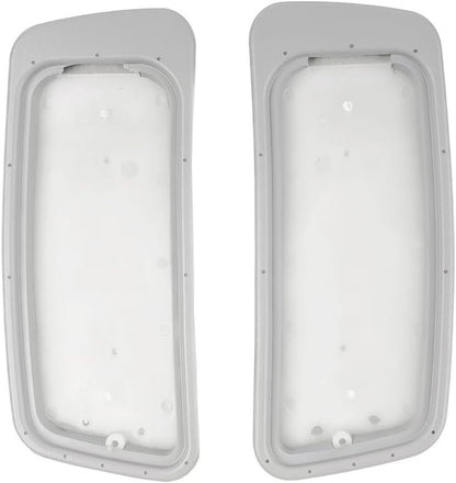 MingYi.office New Arm Pads Caps Replacement for Haworth Zody Office Chair 1 Pair Black/Gray (Black)
