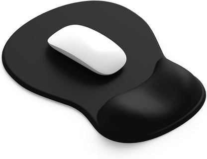 ErgoComfort Gel Wrist Rest Mouse Pad-Ergonomic Office Mousepad with Wrist Support-Non-Slip, Design Desk Accessories Mat for Home&Game Decor (06Mocha Sand)