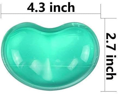 Ergonomic Gel Wrist Rest for Mouse, Computer Mouse Wrist Support for Arm Pain Relief, Heart-Shaped Cute Hand Wrist Cushion for Home and Office Working Gaming Anti-Fatigu