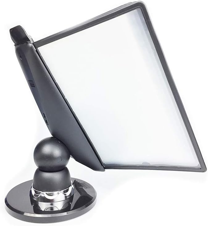 Wall Mount Reference Display System, Flip File Holder, Desktop or Wall-Mounted Display Stand with Adjustable tilt,Folders