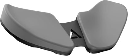DELTAHUB Carpio 2.0 - Right-Handed Truly Ergonomic Wrist Rest for Mouse, Carpal Tunnel Support, Pain Relief, Anti-Fatigue, Easy Glide, Sleek, Office, Computer, Laptop, Gaming - Large, Black