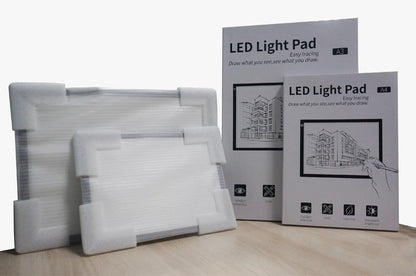 A3 LED Tracing Light Box丨Light Pad - Copy Board with Full-Edge Ruler Frame丨3 Adjustable LED, Premium Acrylic for Art, Drawing, Sketch, Animation, Design, Tattoo, Diamond Painting, X-ray Viewing