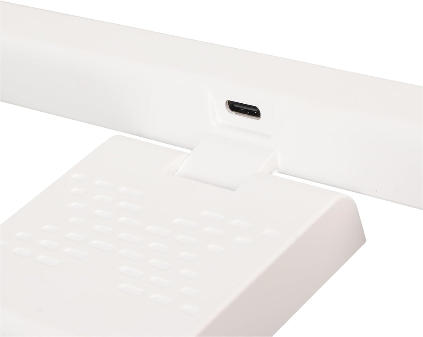Zunate Monitor Light Bar, Stepless Dimmable Touch Control, 3 Color Modes, Asymmetric Light for Eye Protection, No Screen Glare, USB-C Powered, Fits Monitors & Laptops (White)