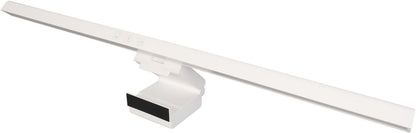 Monitor Light Bar Desk Light Bar 3 Switchable Light Modes Stepless Dimmable Touch Control Computer Screen Light Bar for Office Home White (White)