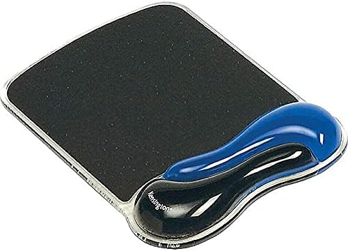 Kensington Duo Gel Mouse & Keyboard Wrist Rest Bundle Set, Ergonomic Keyboard and Mouse Pad With Wrist Support, Keyboard Wrist Rest, Computer Keyboard Pad, Cooling Gel, Non-Skid Backing, Blue K52920WW