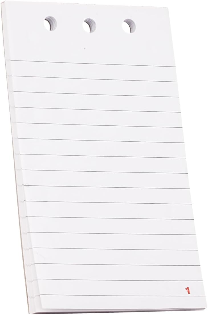 JAY-PEE NYPD Memo Book Note Pad Cover NYC Regulation Style Memo Binder with 3 Heavy Metal Rings. Includes 1 Large Size Note Pad 4" x 8 1/2" Made of Full Grain Black Leather