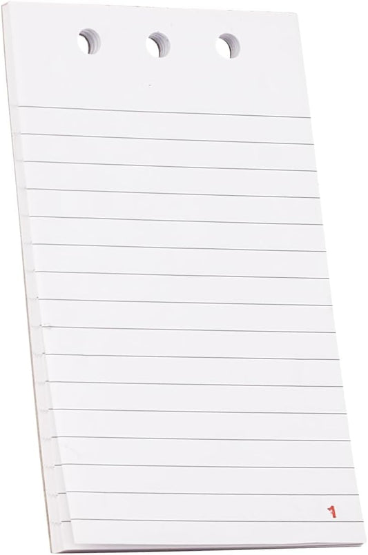 JAY-PEE NYPD Memo Book Note Pad Cover NYC Regulation Style Memo Binder with 3 Heavy Metal Rings. Includes 1 Large Size Note Pad 4" x 8 1/2" Made of Full Grain Black Leather