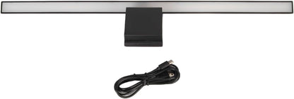 Monitor Light Bar Desk Light Bar 3 Switchable Light Modes Stepless Dimmable Touch Control Computer Screen Light Bar for Office Home White (White)