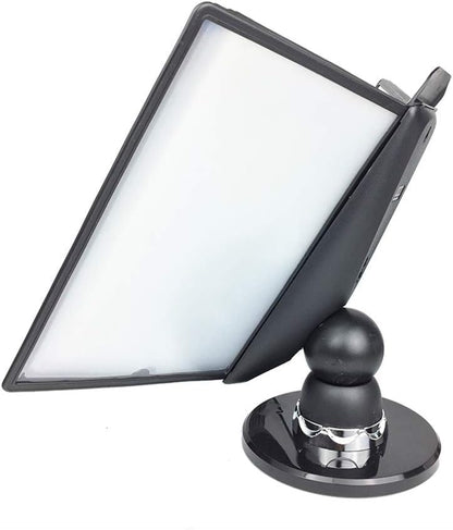 Wall Mount Reference Display System, Flip File Holder, Desktop or Wall-Mounted Display Stand with Adjustable tilt,Folders