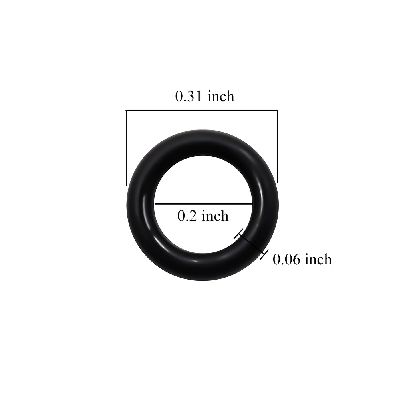 120Pcs Clear Rubber O-Ring Keyboard, O-Rings Keycaps, Switch Dampeners Keycap, for Cherry MX Key Switch Keyboards Dampers,White