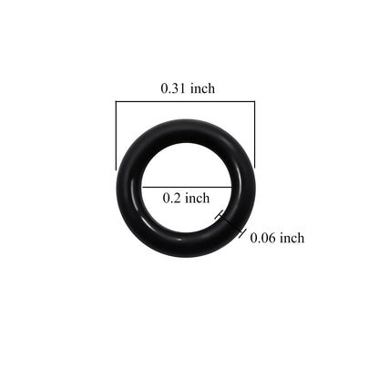 120Pcs Clear Rubber O-Ring Keyboard, O-Rings Keycaps, Switch Dampeners Keycap, for Cherry MX Key Switch Keyboards Dampers,White