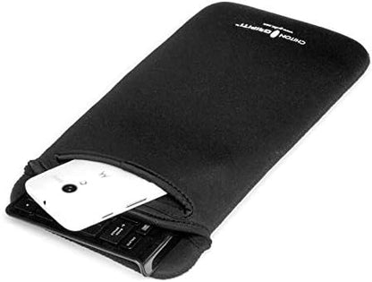GRIFITI Chiton Fat 17 7" x 18" Neoprene Keyboard Sleeve Cover for 17 Inch 10key Mechanical & Standard Keyboards Portable Case - Extra Pocket for Cable, Mouse, Gaming Trackpad or Computer Tenkeyless