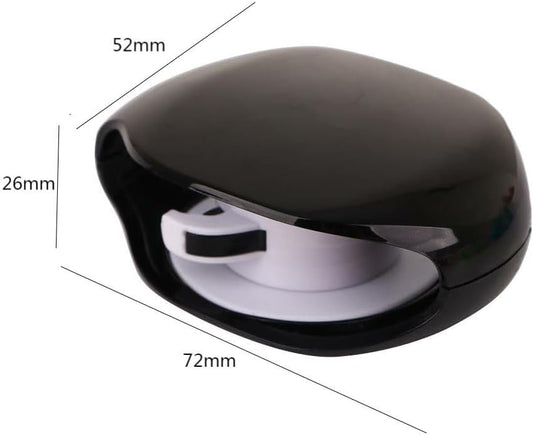 2 Pcs Automatic Roll Earphone Cable Cord Winder Retractable Cord Organizer for USB Cables, Headphone Cable, Data Charging Cable, 2.83 * 2.05 * 1 inch