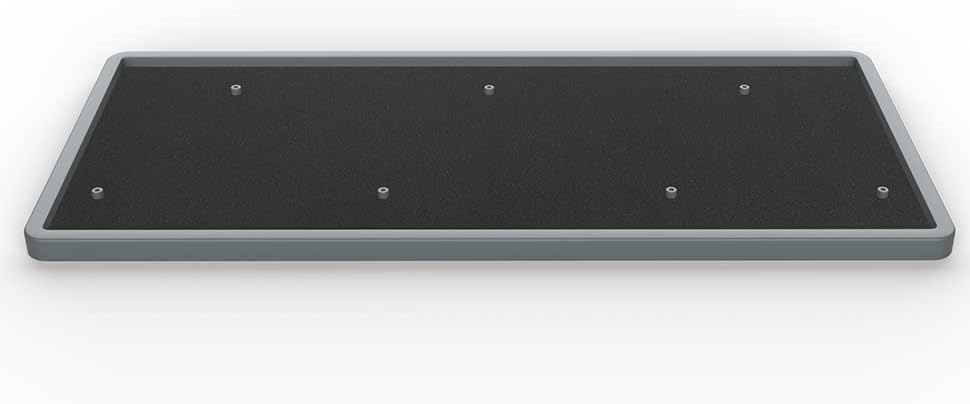 HONKID Keyboard Foam, Sound Dampening Foam for Mechanical Keyboard Bottom, Made of LE-20 Poron, Black (H 2mm)