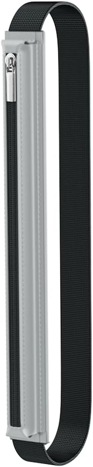 MoKo Pencil Case Fit Apple Pencil Pro, iPencil (USB-C), Apple Pencil 1st/2nd Generation, Stylus Pencil Sleeve PU Leather Zipper Pouch with Elastic Band for 9.7"-12.9" Tablet, Space Gray