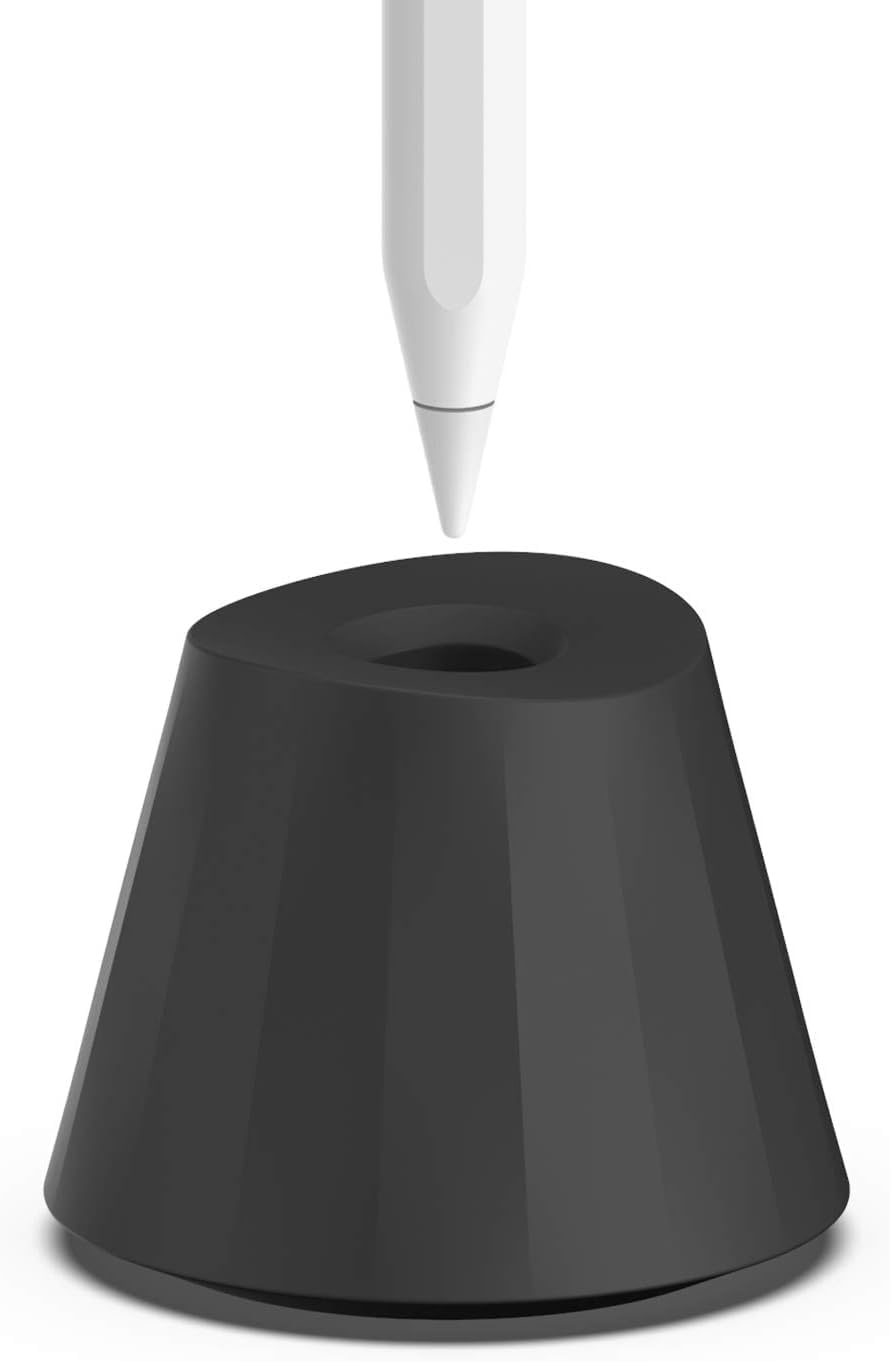 UPPERCASE Designs NimbleStand Vertical Stand Compatible with Apple Pencil with/without Sleeve or Grip (Onyx Black)