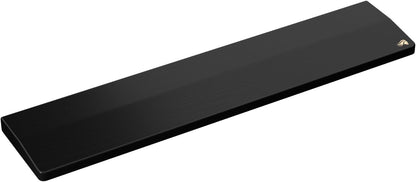 Glorious Gaming Wooden Keyboard Wrist Rest (Full Size) - White Ash Wood, Medium-Coarse Grain, Smooth Surface, Sweat & Oil Resistant, Easy Clean, Anti-Slip Rubber Base, 18" x 4" x 0.79" - Onyx