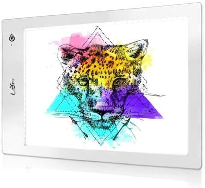 LitEnergy A3 Copy Light Board Tracing Box, Ultra-Thin Adjustable Drawing Tablet USB Power Artcraft LED Tracer Pad for Diamond Art Painting Accessories, Streaming, Sketching, Animation, Stenciling