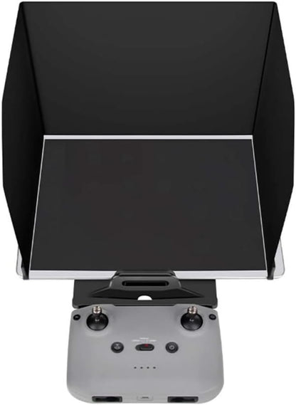 Remote Controller Sunshade - Tablet/iPad Monitor Sun Hood for DJI Mavic Air, Mini, Pro, Spark, Phantom 4, 3 - Compatible with iPad 10.2, 10.5 - L220mm