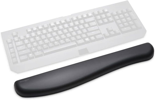 Kensington ErgoSoft Wrist Rest for Slim, Compact Keyboards, Black (K52801WW), 3.9 x 0.4 x 11.1 inches
