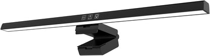 GLOGLOW Screen Monitor Light Bar, ABS Touch Control, Stepless Dimming LED Desk Lamp for Home Office and College Use (White)