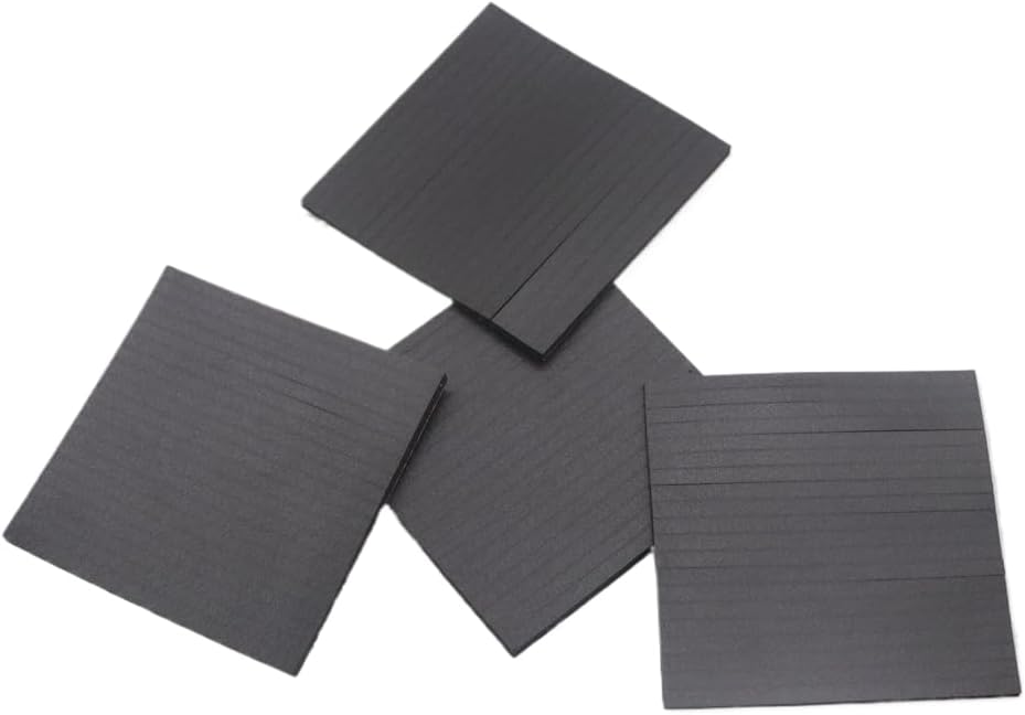 20 PCS 2MM Thick Mechanical Keyboard Cushion Damping Gasket Leaf Spring Universal Foam Strip Keyboard Gasket High Elastic PORON Foam (80x4x2MM 20PCS)