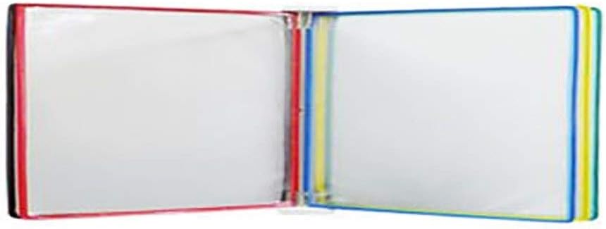 Wall Mount Reference Display System, Document Display Holders a4 with 5 Panels and 10 Pockets for 35 * 24 4.5CM,Folders(B)