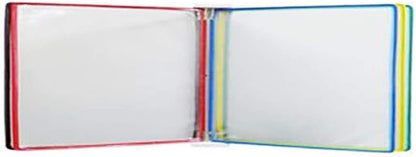 Wall Mount Reference Display System, Document Display Holders a4 with 5 Panels and 10 Pockets for 35 * 24 4.5CM,Folders(B)