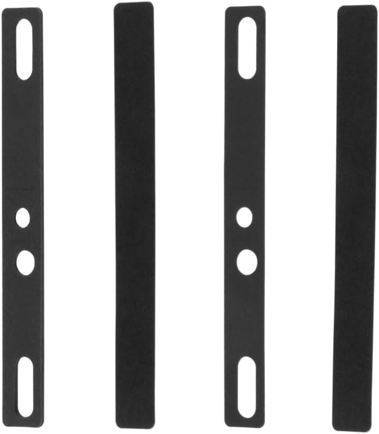 4pcs Keyboard Spacebar Foam Switch Silencer Pad Cotton Compatible with 6.25U Mechanical Keyboard Space Bar Black