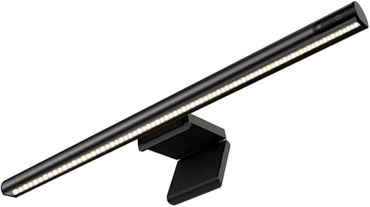 Monitor Light Bar, Touch E-Reading Monitor Light Lamp, No Screen Glare Stepless Dimming USB LED Hanging Light for Work and Office