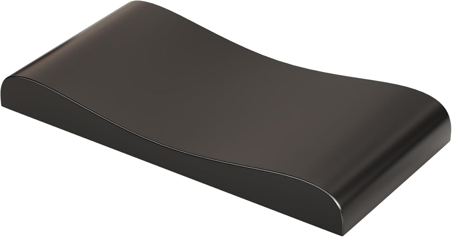 Wooden Wrist Rest, 11.8-inch Length and 22mm Thickness for Small Keyboard, Bamboo Wood Palm Rest, Ergonomic Design for Mechanical Gaming Keyboard