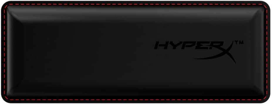 HyperX Wrist Rest – Compact – Cooling Gel – Memory Foam – Anti-Slip,Black