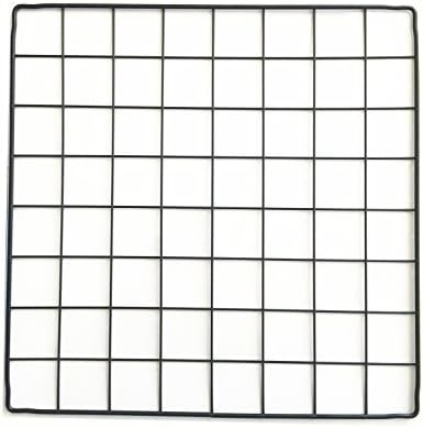 UNICOO - DIY Wire Cube Organizer Replacement Panels 14 * 14 inch (Black Wire Panel)