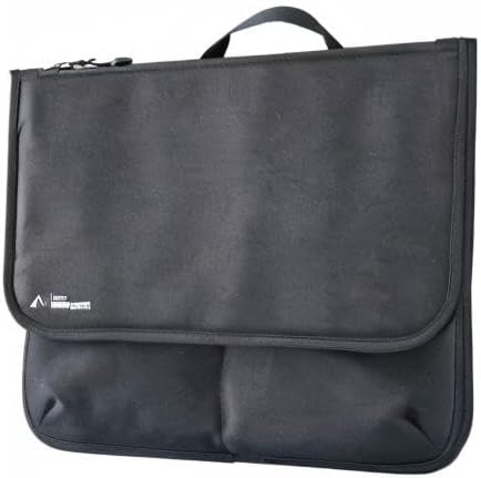 LIHIT LAB Tablet Sleeve with Pockets, 11.5 x 1 x 9.5, Black (A7767-24)