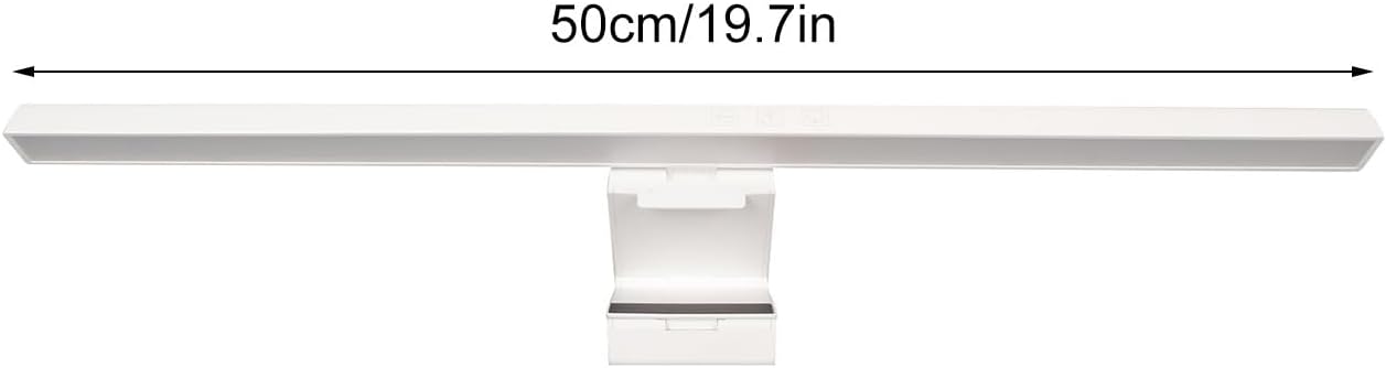 Computer Monitor Lamp, LED Screen Light Bar for Eye Caring, Stepless Dimmable, Touch Control, Office Monitor Light (White)