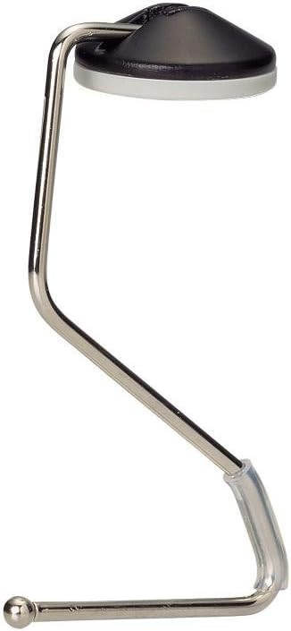 LIHIT LAB Lightweight Purse Hanger for Table, Bag Hanger, Purse Holder, Desk Hook for Gym, Restaurant, Office, Holds up to 11 pounds, 4" x 2'', Beige (A7595-16)