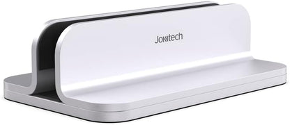 JOKItech Aluminum Laptop Stand, Sturdy and Adjustable, Compatible with Apple MacBook Pro/Air, Mac Mini, iPad Pro, Silver