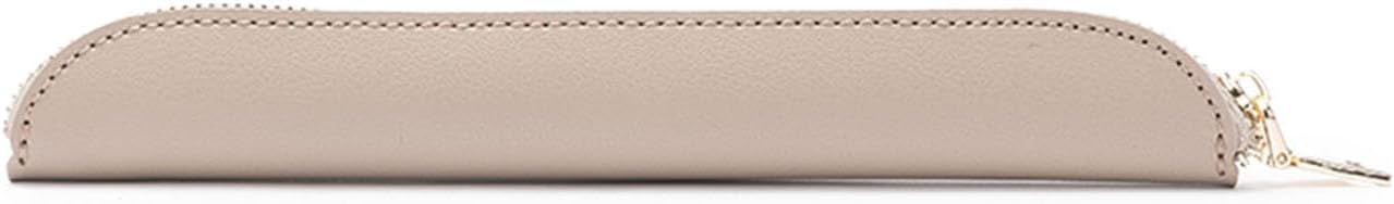 Pencil Case Durable Pencil Pouch for Pens School Featuring Oxford Lap Design (Khaki,Oxford)