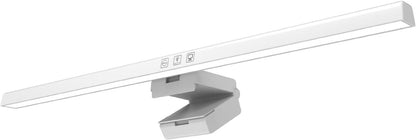 GLOGLOW Screen Monitor Light Bar, ABS Touch Control, Stepless Dimming LED Desk Lamp for Home Office and College Use (White)
