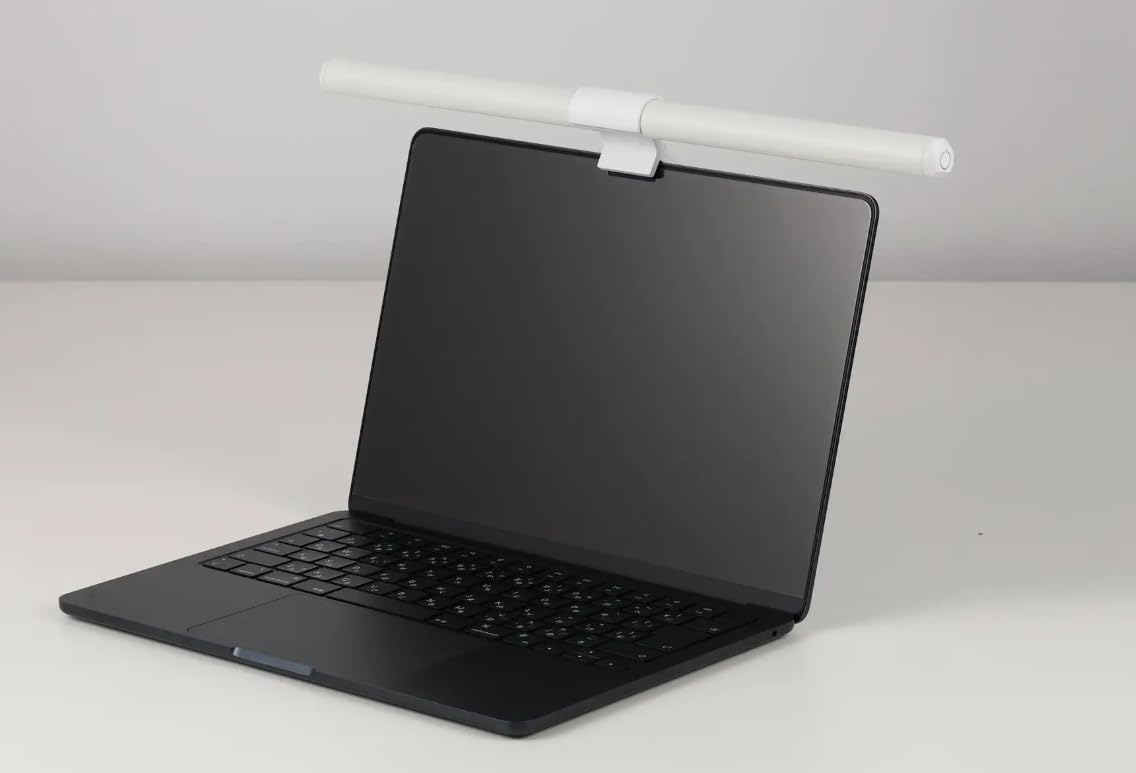 PaletteLife ML-1510WH LED Monitor Light Bar, USB-C Powered Anti-Glare Light, White
