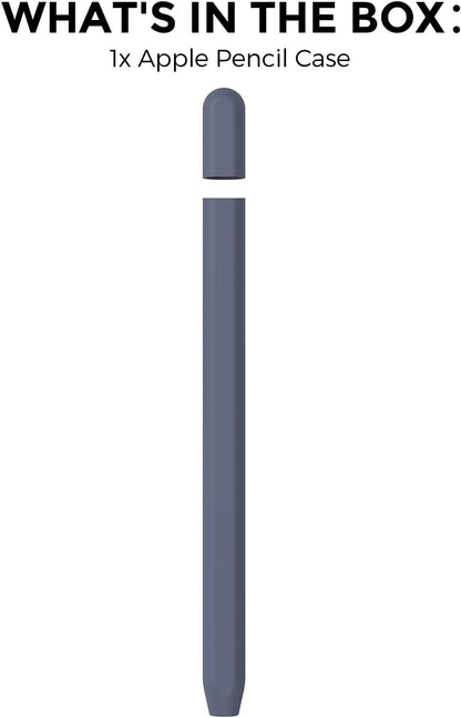 AhaStyle Silicone Case for Apple Pencil (USB-C) 2023 Ultra Thin Proteative Cover Skin Apple Pencil Sleeve Anti-Slip Grip Compatible with Apple Pencil USB C (Lavender)