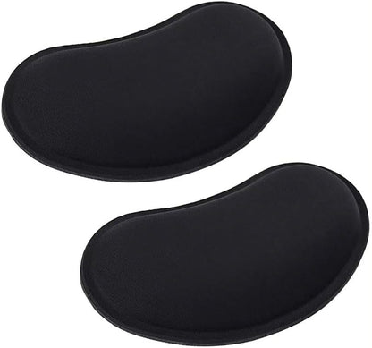 MXCOIRTP Wrist Rest for Mouse, Ergonomic Memory Foam Wrist Cushion Support Pad, Mouse Wrist Pad with Non-Slip Base for Typing Pain Relief, Office, Home, Gaming, Computer, Black